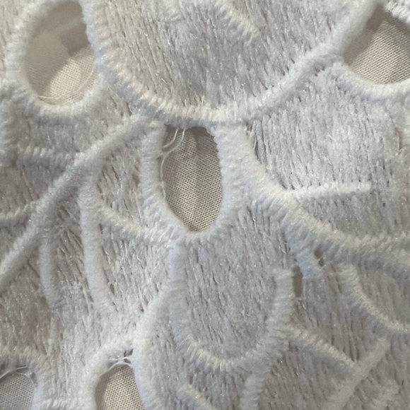 Banana Republic White Keyhole Midi Skirt Size 10 - Picture 3 of 10